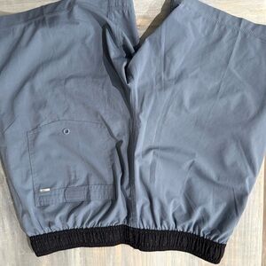 Men's Gray Pants with Black Trim